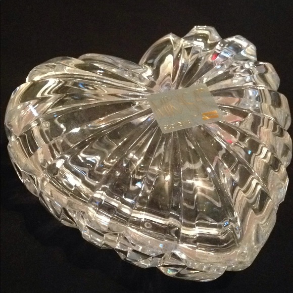 Crystal trinket jewelry box never used - Picture 3 of 3